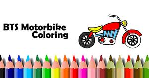 play Bts Motorbike Coloring