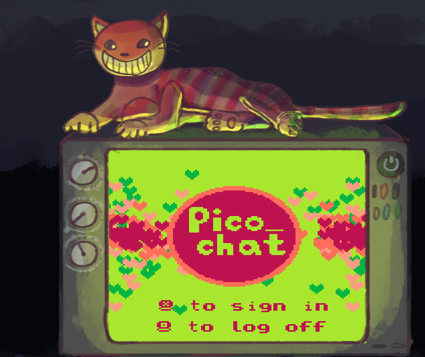 play Cheshire In A Chatroom
