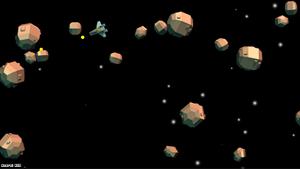 play Asteroids