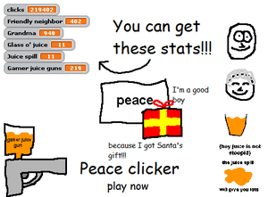 play Peace Clicker Part 1