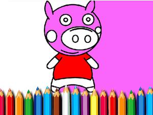 play Bts Pig Coloring Book
