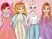 play Princess Paper Doll Style Dress Up