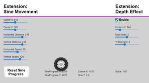 play Extension: Sinemovement And Deptheffect