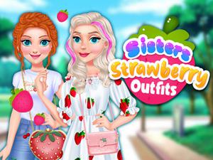 play Sisters Strawberry Outfits