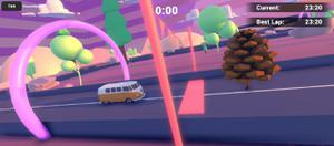 play Bus Kick Cone