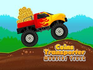 play Coins Transporter Monster Truck