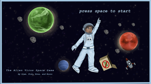play The Alien Virus Space Game