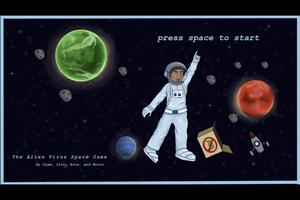 play The Alien Virus Space Game!