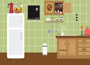 play Dazzling Kitchen Door Escape 4