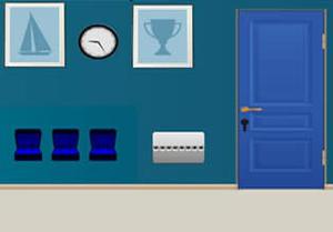 play Glossy Blue Room Escape