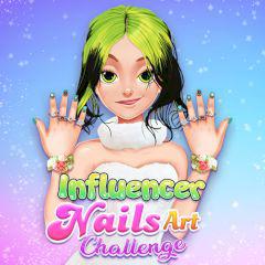 play Influencer Nails Art Challenge