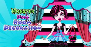 play Monster Doll Room Decoration
