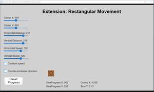 Extension: Rectangular Movement