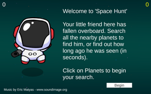 play Space Hunt - Trijam #121