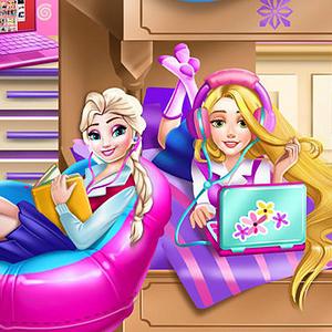 Princess College Dorm Deco game