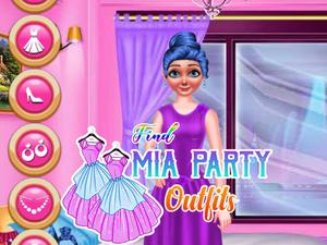 play Find Mia Party Outfits