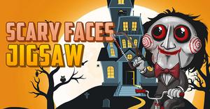 play Scary Faces Jigsaw