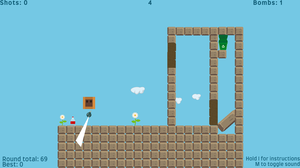 play Eco-Friendly Bomb Golf