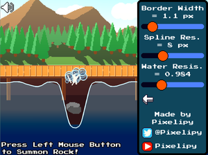 play Godot Water 2D Simulation