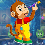 play Monkey Painter Escape