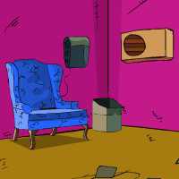 play Gfg Elderly Crashed House Escape