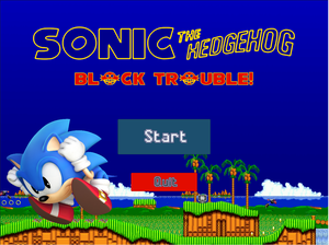 play Sonic Block Trouble