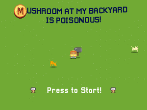 play Mushroom At My Backyard Is Poisonous!