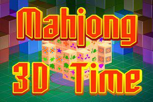 play Mahjong 3D Time