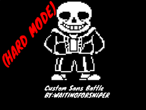 play My Sans Battle(Hard Mode)