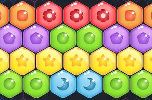 play Sweet Candy Hexa Puzzle