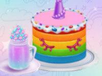 play Princesses: Unicorn Cakes And Drinks