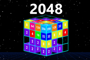 play 2048 With A Twist 3D