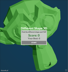 play Different Shape 3D