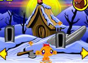 play Monkey Go Happy：Santa Statue