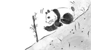 Rolling Pandas Leaves No Snow Behind