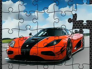 play Luxury Swedish Cars Jigsaw