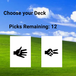 Rock-Paper-Scissors Deckbuilder