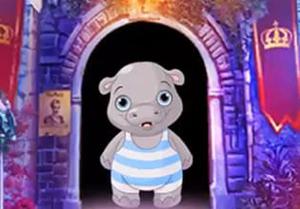 play Doleful Pretty Hippo Escape