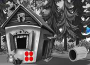 play Black And White Prehistoric Man Escape