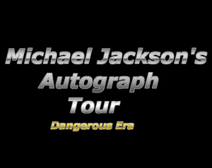 play Michael Jackson'S Autograph Tour Dangerous Era