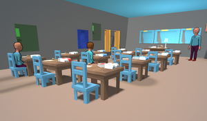 play Test Build: School Environment