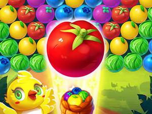 play Fruit Bubble Shooters