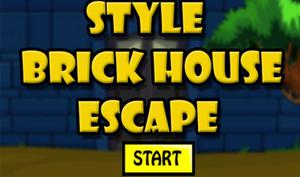 play G2J Style Brick House Escape
