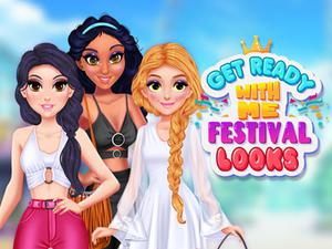 play Get Ready With Me: Festival Looks