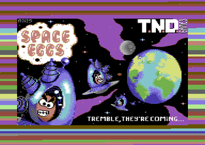 play Space Eggs [Commodore 64]