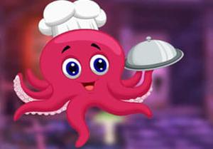 play Adroit Octopus Chef Escape