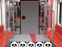 play Funny Panda Train Escape