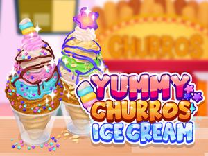 play Yummy Churros Ice Cream