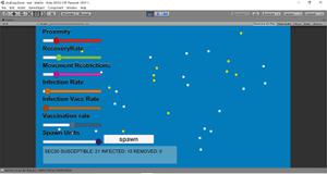 play Simulation Of Virus Spread