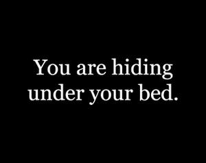 play You Are Hiding Under Your Bed.